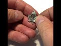 lapel pin silver shiny maple leaf canada enamel pin backing enamelpins lapelpin customlapelpins