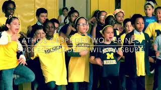 Athos Cespedes SAWB 4th Grade Michigan Wolverines Dance