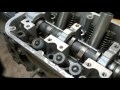 How to remove and replace valves on a cylinder head on any Honda, Acura J-SERIES Engine.