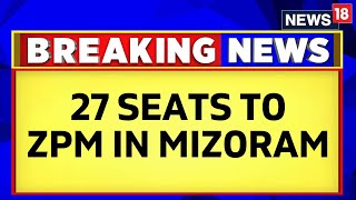Mizoram Election Results | 27 seats to ZPM in Mizoram, BJP managed to get 2 seats | News18