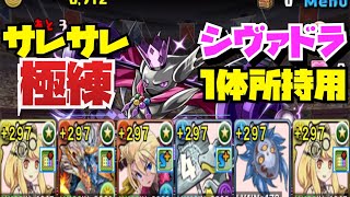 【代用紹介付き】1周5400万経験値越え！！サレサレ極練ランク上げ周回編成紹介！！【パズル\u0026ドラゴンズ】