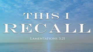 This I Recall | KAM Sunday Morning Service 08.11.24