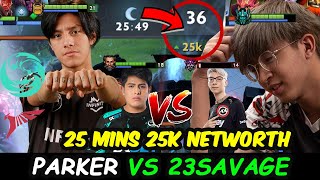 23savage vs Jimpark : THAI Carry vs  PERU Carry Intense Epic game