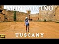 MONTALCINO | Val d'Orcia Valley, Tuscany | Italy | Walking Tour in 4K #4k #montalcino