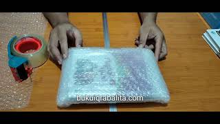 Tutorial Cara Packing Buku Menggunakan Bubble Wrap Yang Benar