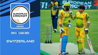 🔴 ECS Switzerland, 2023 | Day 6 | T10 Live Cricket | European Cricket