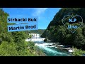 Nacionalni park Una  (BiH) Štrbački buk i Martin Brod, hiking and drone 4K