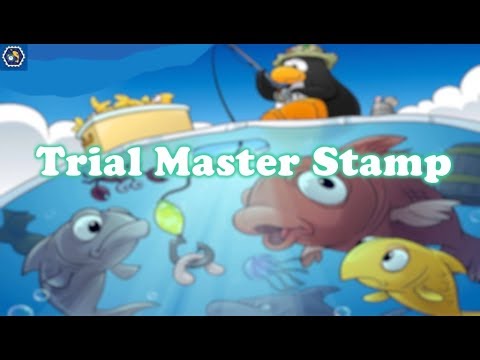 Ice Fishing Trial Master stamp on CPR Ice Fishing Trial Master stamp on CPR