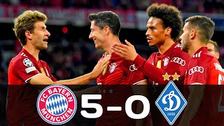 Bayern Munchen vs Dynamo Kyiv 5-0  Extended Highlights & Goals - Champions League 2021-2022