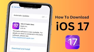 download iOS 17 Beta | How to install iOS 17 Beta profile | How to get iOS 17 Developer Beta 1