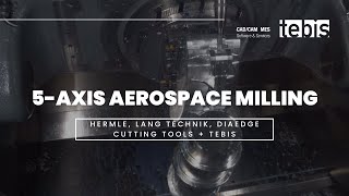 Milling Complex 5-Axis Aerospace Components with Tebis CAD/CAM Software