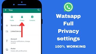 GB WhatsApp Top 10 Privacy & security settings || GB WhatsApp privacy and security settings 2024