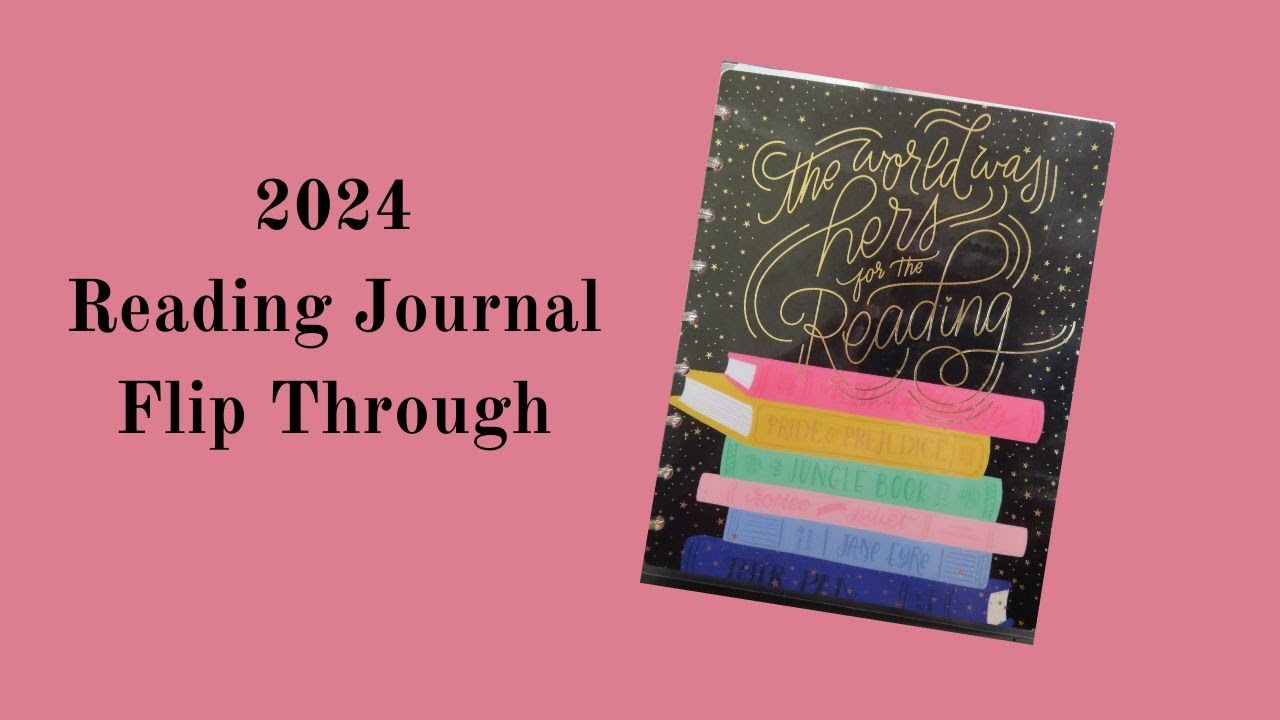 2024 Reading Journal Flip Through Youtube