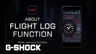 CASIO GPW-2000 Flight Log App