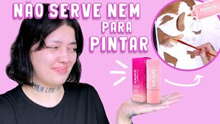 PINTANDO UM QUADRO INTEIRO COM BASE - POXA não serve nem pra isso?