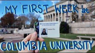 first week working at COLUMBIA UNIVERSITY nyc vlog