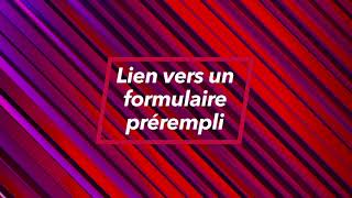 Lien vers un Formulaire prérempli