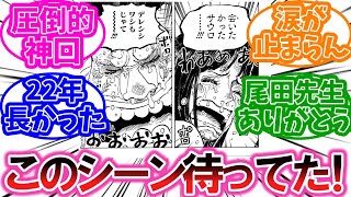 【最新1133話】ロビンとサウロの感動の再会に涙が止まらない読者の反応集【ワンピース反応集】