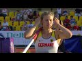 Women's pole vault European athletics u19 Championships 2018 Gyor