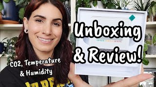 INKBIRD Smart Indoor Air Quality Monitor Unboxing \u0026 Review!! 🌿 CO2 monitor, thermometer \u0026 hygrometer