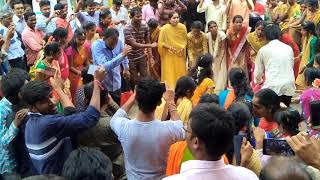 Bathukamma celebrations at vikas degree college