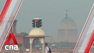 New Delhi shrouded in haze as air quality reaches hazardous levels