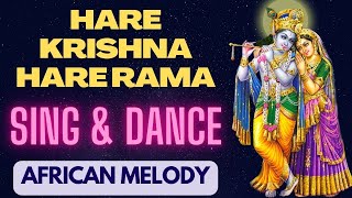 Hare Krishna Mahamantra in African Melody | Spiritual Fusion Music