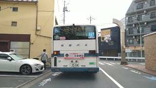 南小岩8～柴又街道～小岩サンロード～一里塚～総武線アンダーパス～江戸川交差点～市川橋～市川広小路～京成菅野駅入口～capitaltower本八幡～八幡3　2023年10月11日(水)08時46分