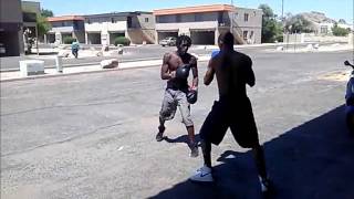 Segin Brown(boxer) vs Dre(street fighter)