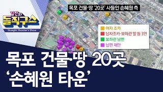 목포 건물·땅 20곳 ‘손혜원 타운’ | 김진의 돌직구쇼