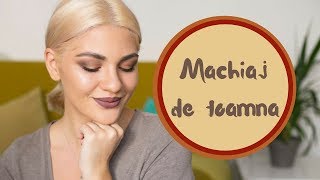 Machiaj de toamna in nuante de maro | #BeautyLooks