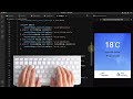 Asmr Programming | Weather APP Coding | No Talking Programming