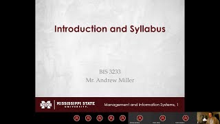 BIS 3233 - Introduction, Course Policies and email Etiquette