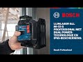 Lijnlaser GLL 80-33 G Professional met Dual Power-technologie en IP65-bescherming