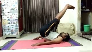 ஹாலாசனம் செய்யும் முறைசெய்யும் பயன்கள்.. Easan Yoga Bangalore. By Manikandan Yoga Suresh