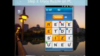 Play Ruzzle on PC. Ruzzle (old Rumble) for Computer, simple installation!