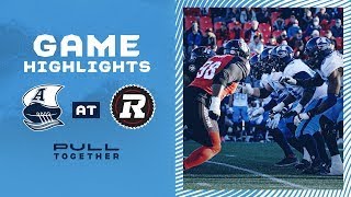 CFL Game Highlights - Toronto Argonauts vs. Ottawa RedBlacks – May 27, 2022