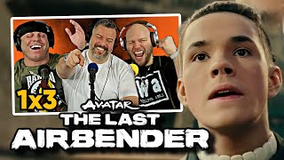 First time watching Avatar the Last Airbender reaction 1x3