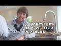 The Flylady's 31 Babysteps (Days 26 to 30, Pep Talks)