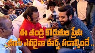 Jr NTR and Hari Krishna`s Happy Moments @ ISM Audio Launch, Must Watch