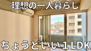 立地も間取りもデザインもちょうどいい！　一人暮らしにおすすめの１LDK