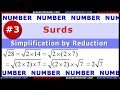 Surds #3 - Simplification by Reduction