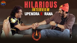 A Wild And Unfiltered - Interview | #UITheMovie | Upendra X Rana Daggubati | Nonstop Telugu