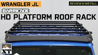 Jeep Wrangler JL Barricade HD Platform Roof Rack Review & Install