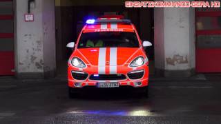 +++ [Special] Porsche Cayenne S Berufsfeuerwehr Leipzig +++