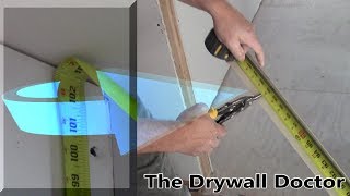 A Method to Measuring, Cutting and Laying Out Corner Bead