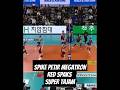 RED SPAKS VS IA PEPPER V-LEAGUE #redspark #ai #aipeppers #olahraga