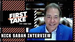Nick Saban on the secret to his success at Alabama 😤 | First Take