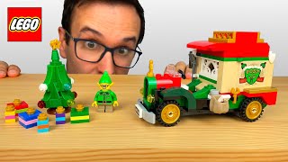 LEGO Santa's Delivery Truck REVIEW