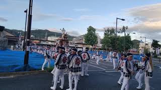 ‎【HD高画質】上市 だんじり 2 柏原駅前パレード 柏原黒田神社 夏祭り 令和5年 2023年‎7月‎15日